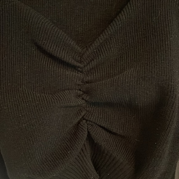 Dee Elly Cropped Knit Sweater | Size S - Picture 3 of 4